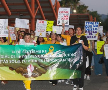 Marchan para concientizar y visibilizar la prevención del suicidio