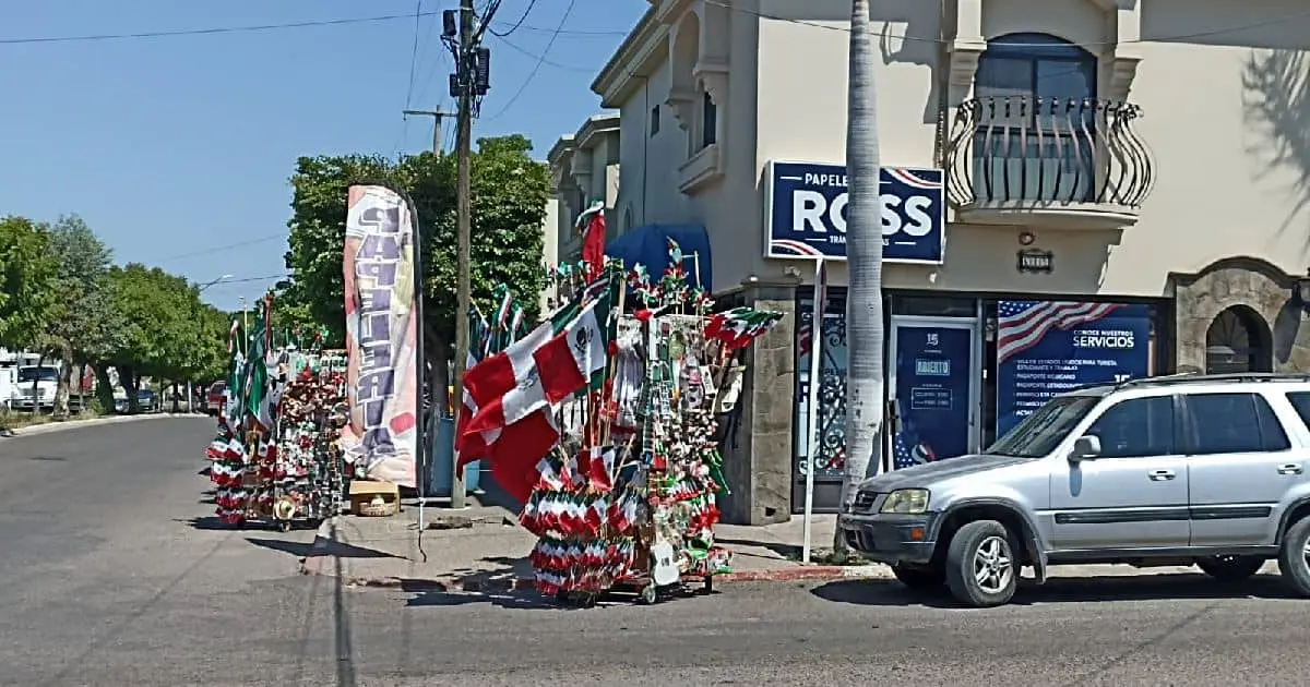 Comerciantes del sur de Sonora estiman repunte de ventas por mes patrio
