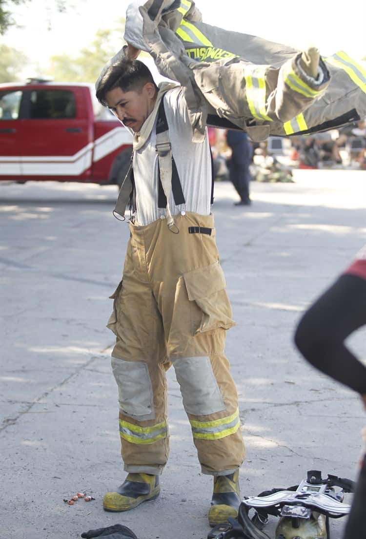Aspirantes a bomberos realizaron pruebas para entrar al Departamento