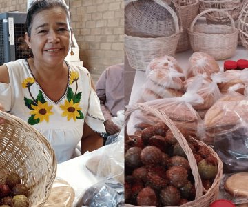 María Eudelia triunfa con la venta de productos a base de pitahaya