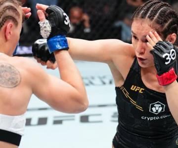 Alexa Grasso empata con Valentina Schevchenko y retiene su título