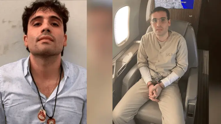 Traslado de Ovidio Guzmán a Estados Unidos. (Foto: Especial/EXPRESO)