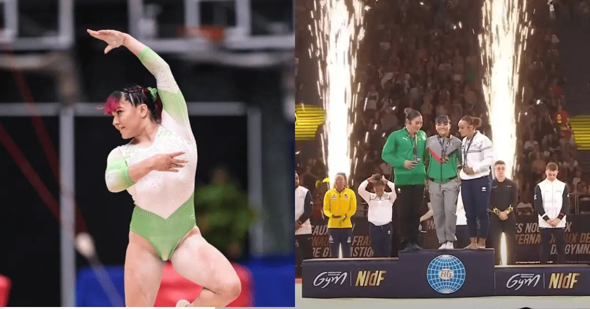 Alexa Moreno gana su primer oro en Copa del Mundo
