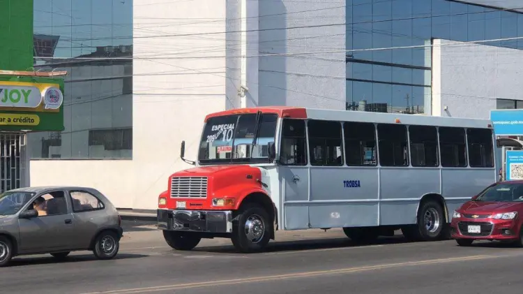 Vandalizan unidades del transporte público en Cajeme (Foto:Ana Camargo/EXPRESO)