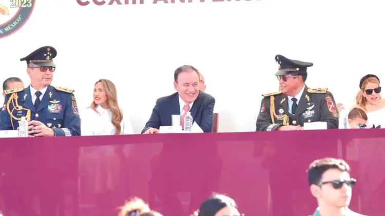 Alfonso Durazo, Gobernador de Sonora, presente en el evento. (Foto: Especial/EXPRESO)