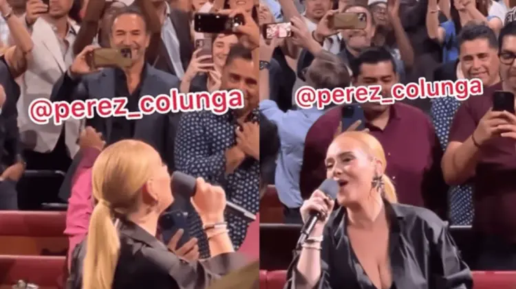 Marco Antonio estaba acompañado por su esposa, Cristian Solís. (Foto: Captura de pantalla)