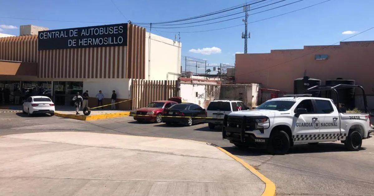 Se desata riña en Central Camionera de Hermosillo; hay 4 detenidos