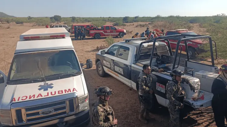 Un total de 70 personas realizan labores de búsqueda. (Foto: Cortesía/EXPRESO)