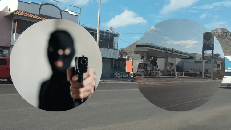 Los hampones lograron llevarse la caja fuerte de una gasolinera. (Foto: Blanca Ruelas/EXPRESO)