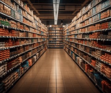 Sorprenden a tres hombres robando un supermercado en la colonia Solidaridad