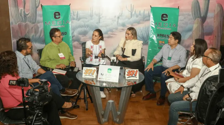 El conversatorio trató sobre los principales temas que competen al país (Foto:Cristian Ruiz/EXPRESO)