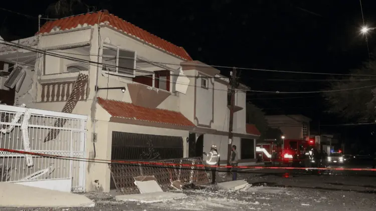 Alrededor de las 21:00 horas se reportó La explosión. (Foto: Cristian Ruiz/EXPRESO)