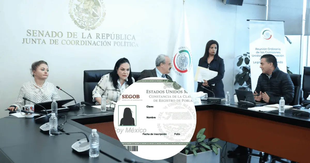 Van por cambios a la CURP; que incluya fotografía y huellas dactilares