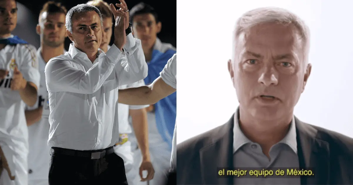 ¿Mourinho a México? Su enigmático mensaje en sus redes sociales