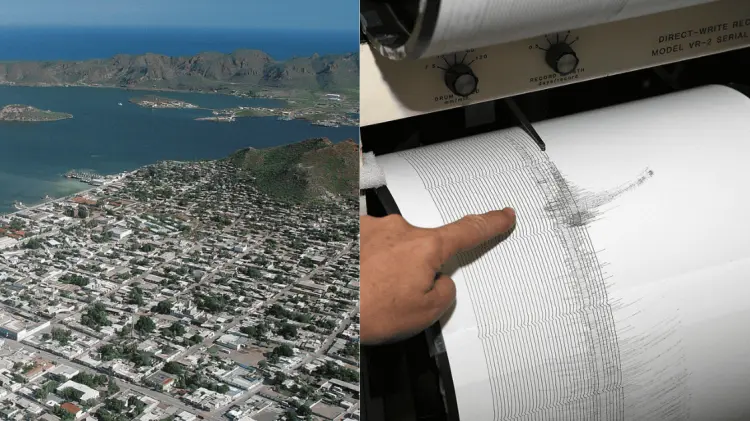El sismo se registró esta mañana en Guaymas. (Foto: Cortesía/Ilustrativa)