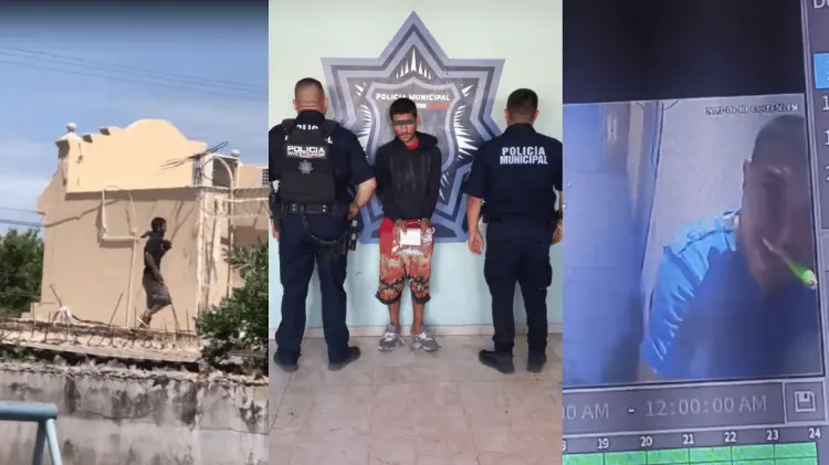 Cesar Alexis fue detenido cuando realizaba sus necesidades. (Foto: Cortesía)