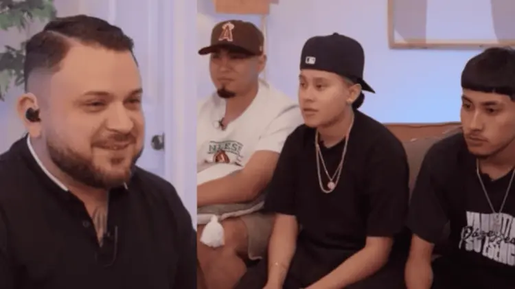 La entrevista fue realizada por el influencer conocido como Doble G. (Foto: Especial/EXPRESO)