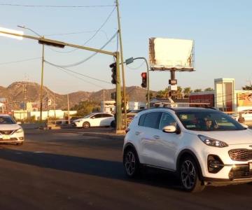 Agua de Hermosillo reabrió la circulación vehicular en Paseo Río Sonora