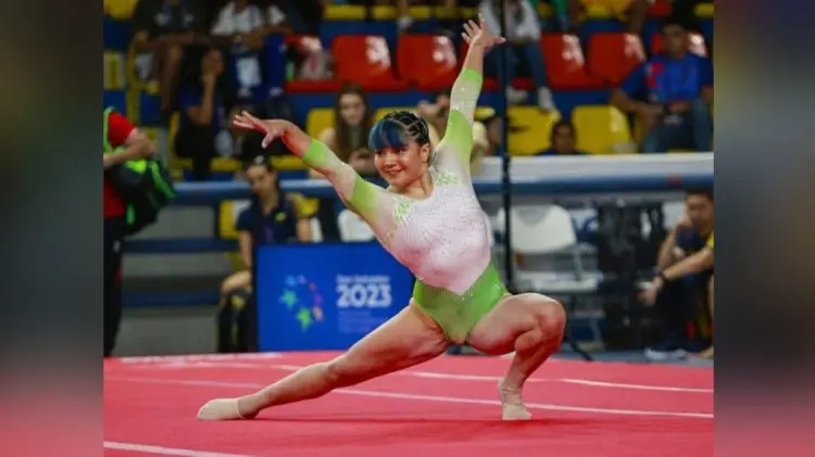 Alexa Moreno, gimnasta olímpica mexicana. (Foto: Especial/EXPRESO)