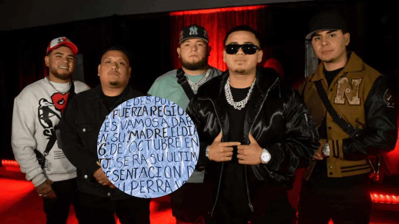 Amenazan de muerte a Fuerza Regida; advierten que no se presenten en Tijuana