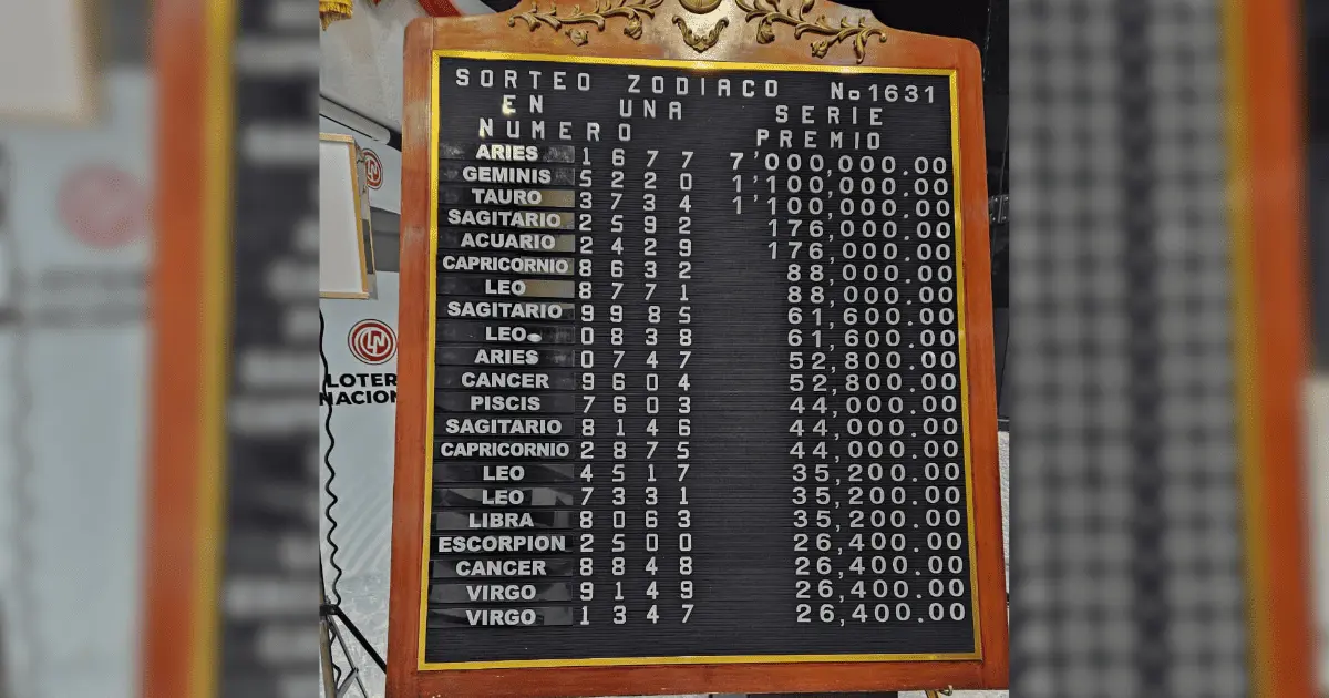 Premio Mayor de la Lotería Nacional cae en Sonora