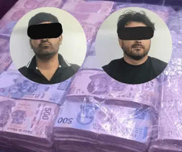Detienen en Altar a dos hombres con 6 mdp en efectivo
