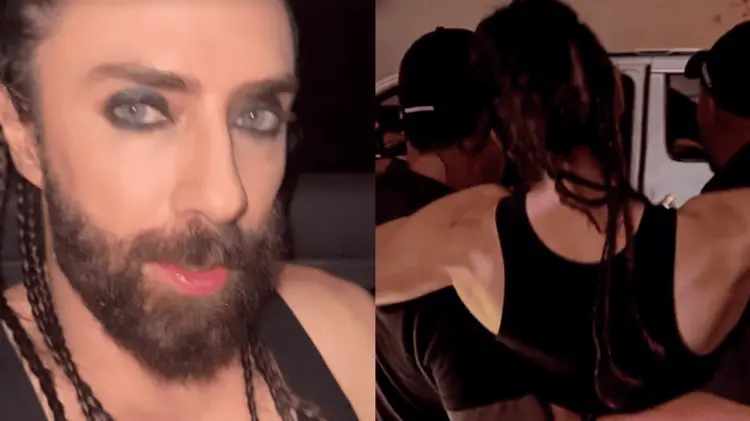 Jay de la Cueva, vocalista de Moderatto, recibió atención de Cruz Roja. (Instagram/@jaydelacueva)