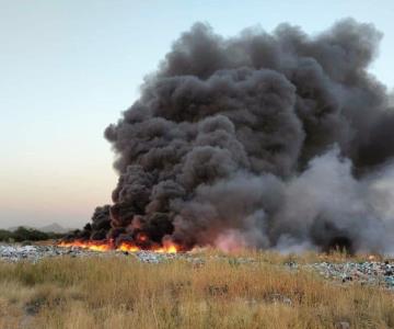 En menos de una semana combaten cinco incendios fuertes en Cajeme