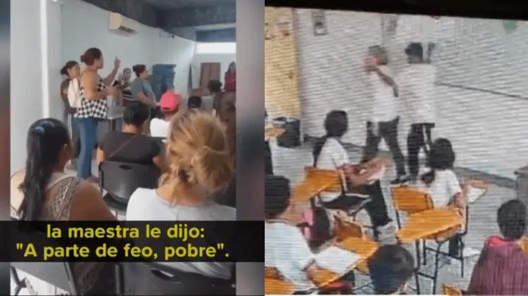 Los padres de familia denunciaron los comentarios de la maestra. (Foto: Capturas de pantalla)