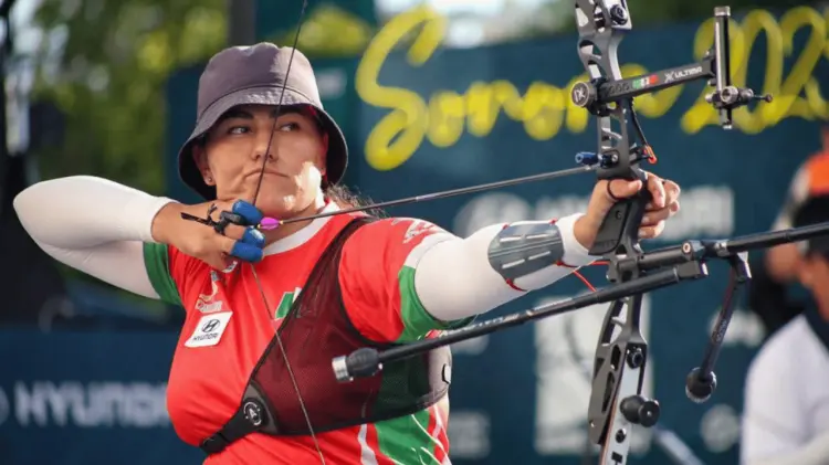 Ale Valencia arrancará las rondas de clasificación individuales de tiro con arco. (Foto: Cortesía)