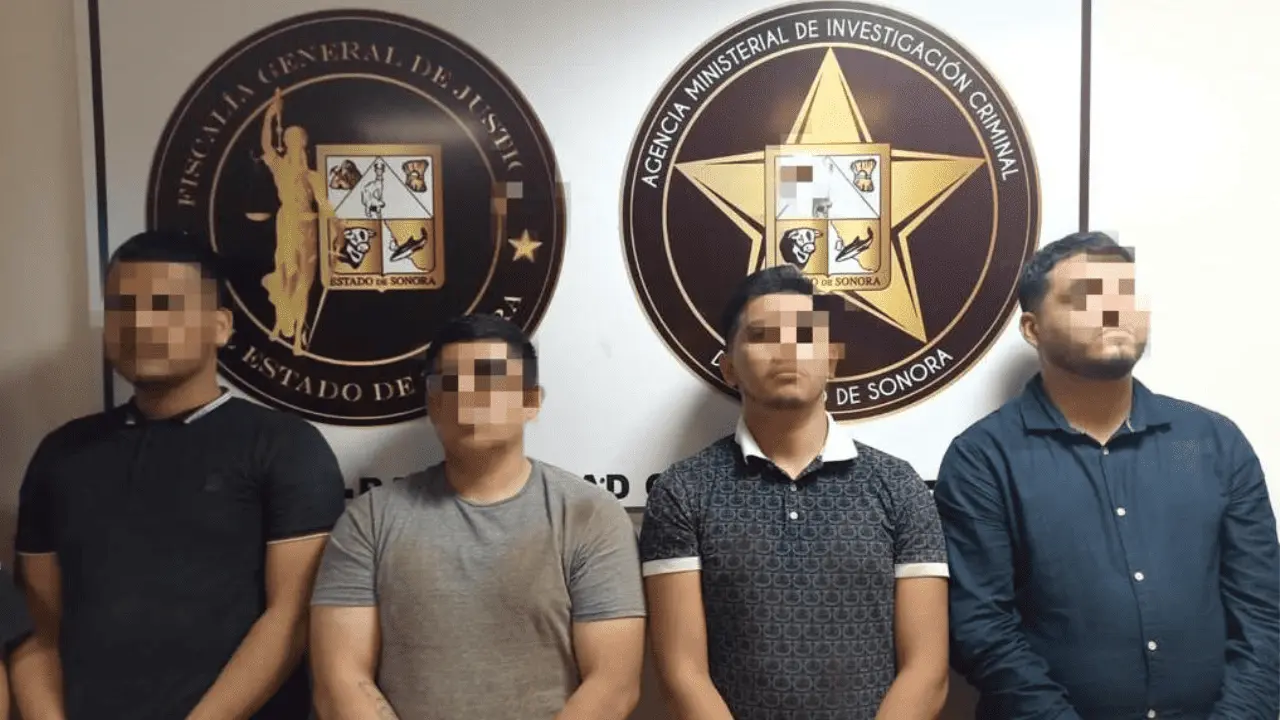Captura FGJE a cuatro sujetos en cateo tras enfrentamiento en Cajeme