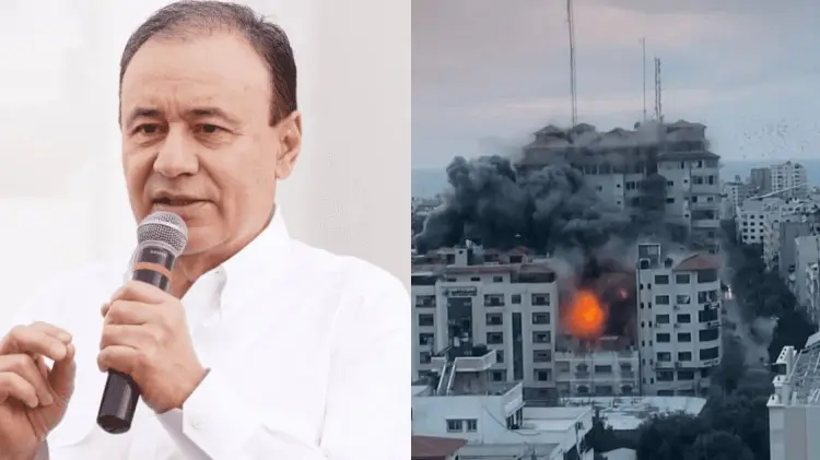 Alfonso Durazo informó sobre los hermosillenses varados en Israel. (Foto: Tomada de redes)