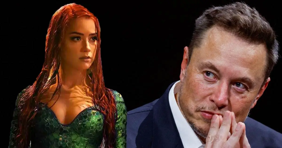 ¿Elon Musk evitó que despidieran a Amber Heard de Aquaman 2?