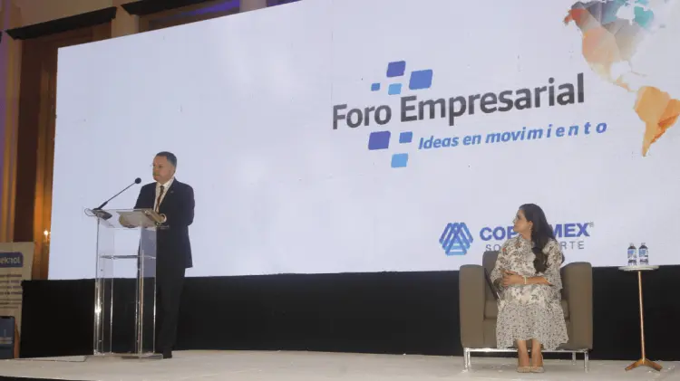 Este miercoles se llevó a cabo el Foro Empresarial Ideas en Movimiento. (Foto: Jesús Ballesteros)