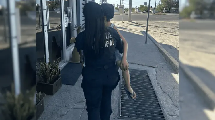 Fue localizado fuera de su domicilio y en aparente estado de abandono. (Foto: Cortesía/EXPRESO)