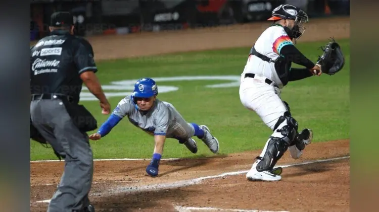 Obregón se llevó el primer juego en casa de Naranjeros de la temporada. (Jesús Ballesteros/EXPRESO)