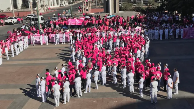 La mañana del domingo se llevó a cabo esta marcha. (Foto: Jorge Flores/EXPRESO)