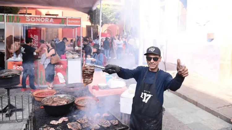 La cultura sonorense invadió las calles de Guanajuato este fin de semana. (Foto: Cortesía)