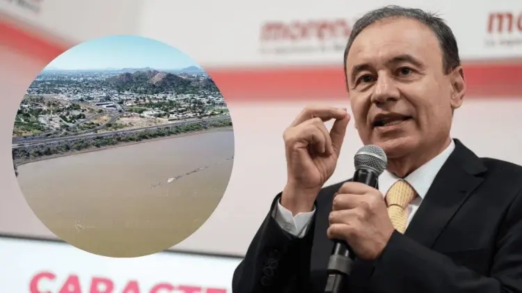Alfonso Durazo aclaró que se están llevando a cabo estudios sobre la presa. (Especial/EXPRESO)