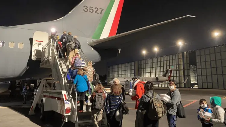 Avión Boeing 737-800 de la Fuerza Aérea Mexicana. (Foto: SRE / EXPRESO)