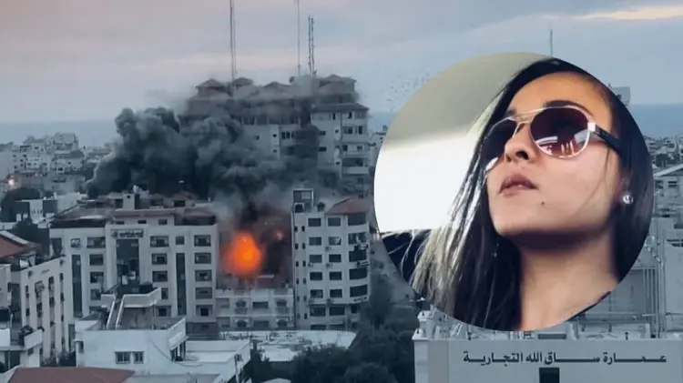 Bárbara Lango, anestesióloga mexicana atrapada en Gaza. (Foto: Especial/EXPRESO)