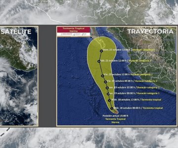 Se forma Tormenta Tropical Norma en el Pacífico, ¿afectará a Sonora?