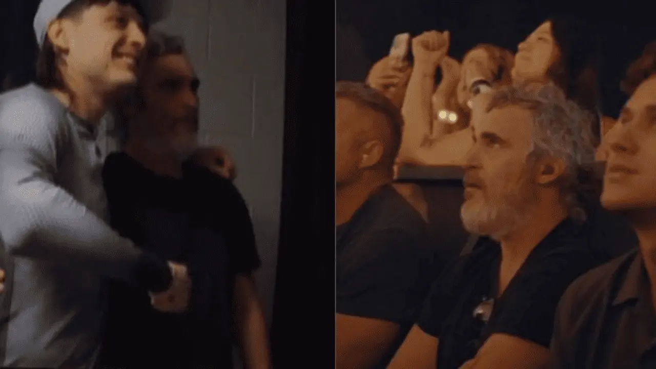 The Joker y Peso Pluma: Joaquin Phoenix asiste a concierto del mexicano