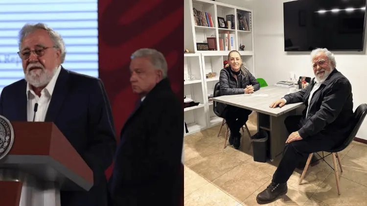 Alejandro Encinas pasará al equipo de campaña de Sheinbaum. (Foto: Especial/EXPRESO)