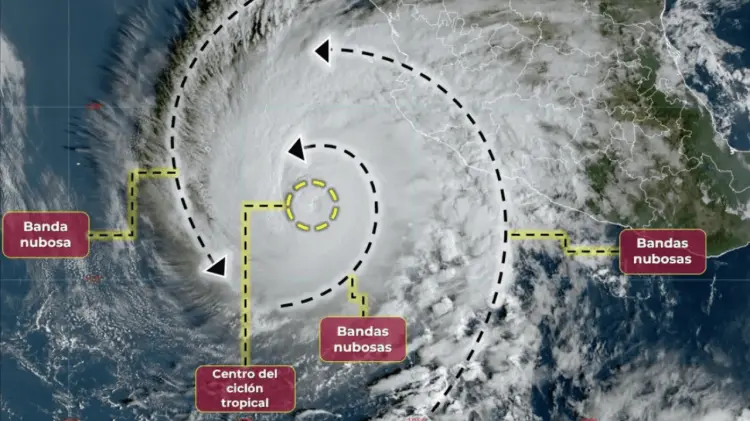 Esperan que su impacto se dé como tormenta tropical. (Foto: Especial / EXPRESO)