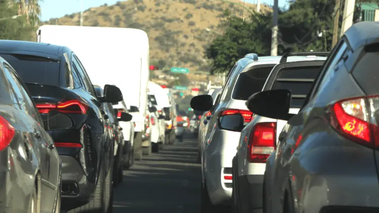 El tráfico en Hermosillo está entre los más complicados de México. (Foto: Jesús Ballesteros)