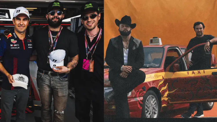 Recientemente el piloto de Red Bull participó en un video del sonorense. (Foto: Especial / EXPRESO)