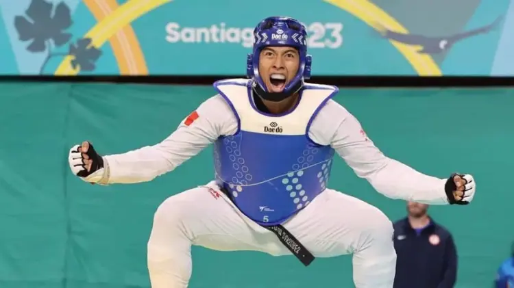 Carlos Sansores ha sido triple medallista mundial en Taekwondo. (Foto: Especial/EXPRESO)