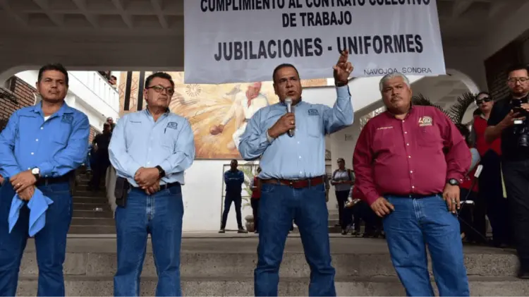 Agremiados del Sutmns llevan dos días de manifestaciones. (Foto: Ilustrativa)