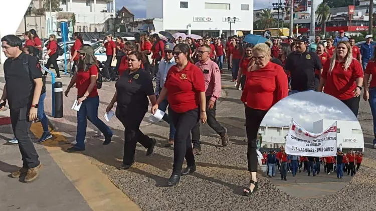 Sindicalizados de Navojoa anuncia mega marcha para el día viernes